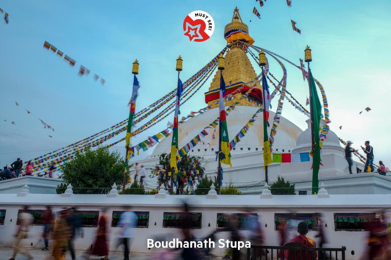Hotel Lotus Buddha Inn กาฐมาณฑุ ภายนอก รูปภาพ